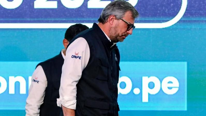 O diretor do Escritório Nacional de Processos Eleitorais do Peru (Onpe), Piero Corvetto, que renunciou ao cargo (Foto: Germán Falcón/EFE)