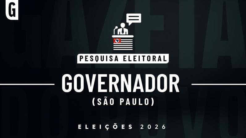 Paraná Pesquisas ouviu 1.600 eleitores de São Paulo. (Foto: Infografia/Gazeta do Povo)