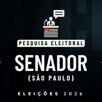 Paraná Pesquisas divulga sondagem para senador em São Paulo