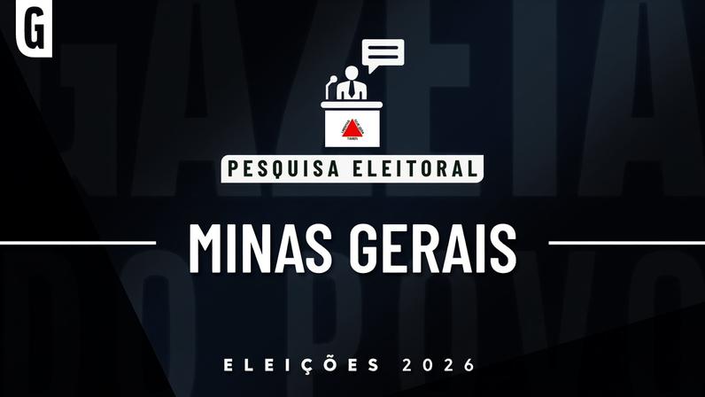 Quaest entrevistou 1.482 eleitores em Minas Gerais. (Foto: Infografia/Gazeta do Povo)
