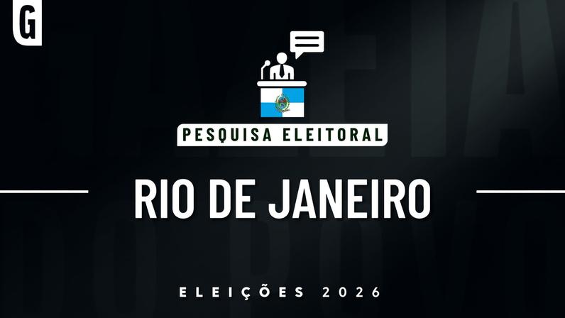 Paraná Pesquisas ouviu 1.680 eleitores no Rio de Janeiro. (Foto: Infografia/Gazeta do Povo)