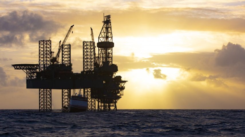 Plataforma para extração de petróleo na Venezuela — Foto: Cavan Images/Getty Images