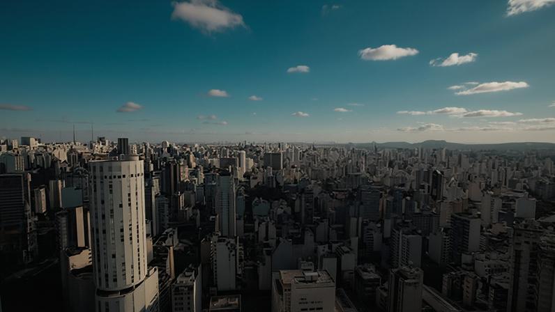 Vista aérea da cidade de São Paulo — Foto: Pexels
