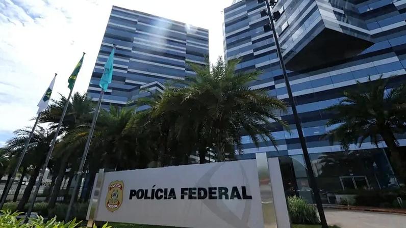 Fachada da sede da Polícia Federal, em Brasília