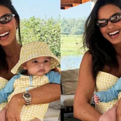 Bolo de mesversário do filho de Mariana Rios atrai atenção