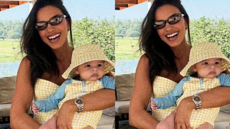 Detalhe em bolo de mesversário do filho de Mariana Rios chama atenção