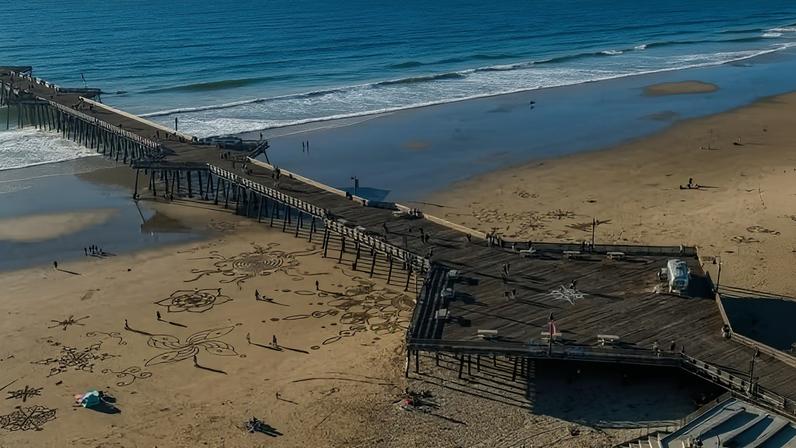 Conheça a melhor cidade costeira dos Estados Unidos — Foto: Divulgação/@pismobeachca