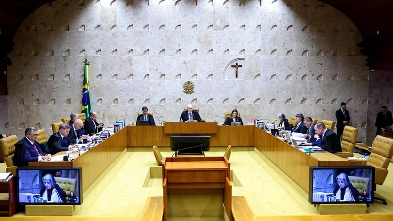 Na imagem, o plenário do Supremo Tribunal Federal