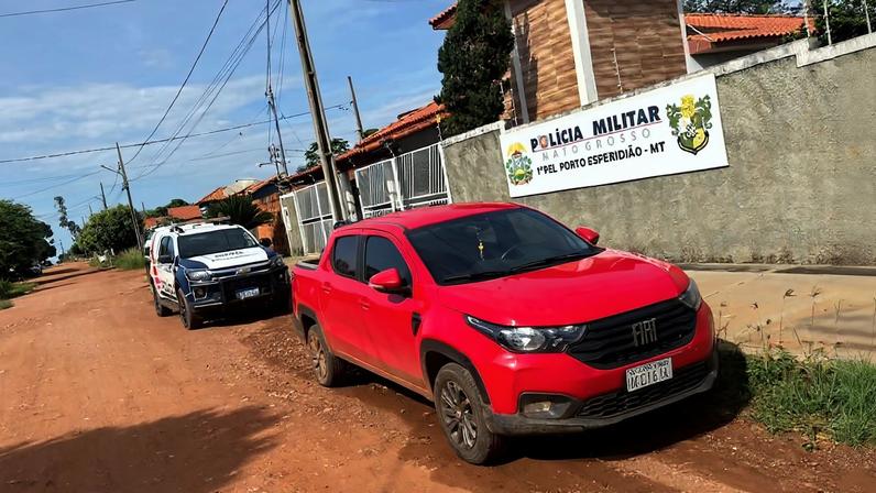 1 de 1 Imagem colorida, 1º Pelotão da Polícia Militar do Mato Grosso-Metrópoles - Foto: PMMT/Divulgação