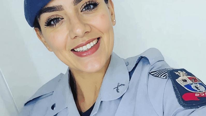 A policial militar Gisele Alves Santana morava com o marido, o tenente-coronel Geraldo Leite