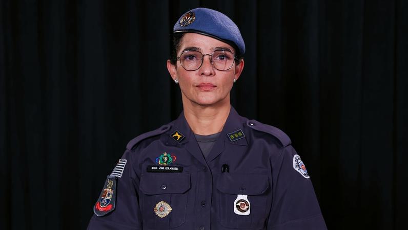 São Paulo (SP), 16/04/2026 - FOTO DE ARQUIVO - Primeira mulher no comando-geral da Polícia Militar de São Paulo, Glauce Anselmo Cavalli. Foto: PMSP/Divulgação