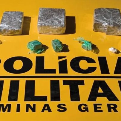 Polícia prende jovem e apreende drogas em ônibus de SC ao Ceará na LMG-653