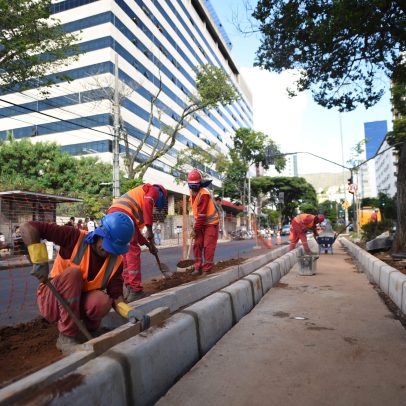 Prefeitura não tem interesse na ciclovia da Afonso Pena; obras vão à Justiça