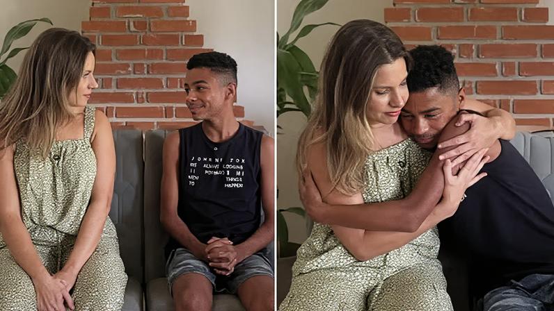 Vídeo de Fernanda e Fabrício viralizou no Instagram — Foto: Reprodução/Instagram