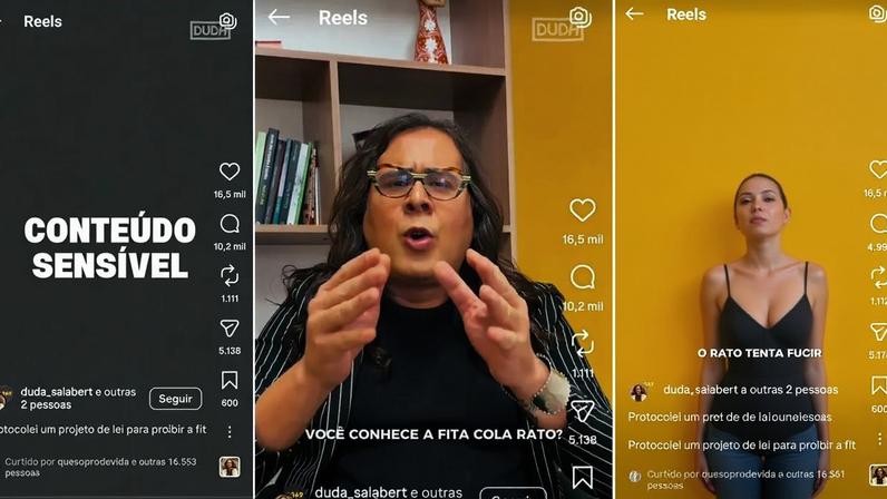 A deputada federal Duda Salabert (PSOL-MG) protocolou um projeto de lei para proibir a venda de fitas que colam ratos. (Foto: Reprodução/Instagram/@duda_salabert)