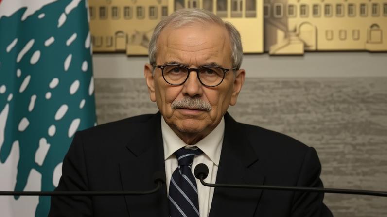 Premiê do Líbano Nawaf Salam