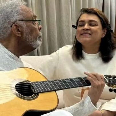 Gilberto Gil resgata foto do último show com Preta Gil