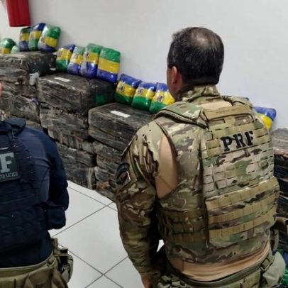 PRF apreende 1,2 tonelada de cannabis no Paraná