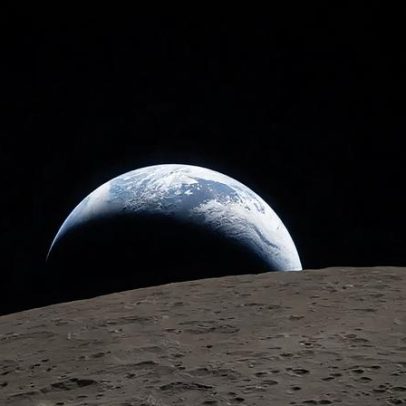 Artemis II: Nasa divulga primeira foto do lado oculto da Lua