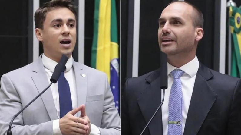 Briga entre Nikolas e Eduardo é marcada por deboches, segundo apuração
