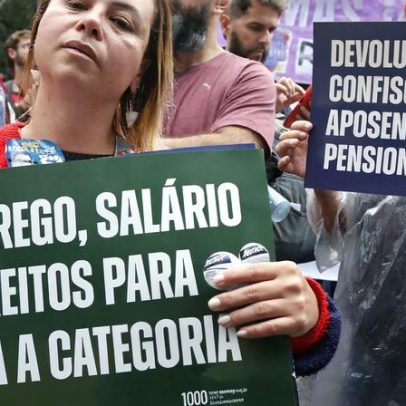 Professores da rede de SP entram em paralisação nesta quinta e sexta