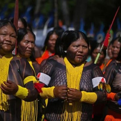 Indígenas protestam contra projetos privados próximos a territórios demarcados