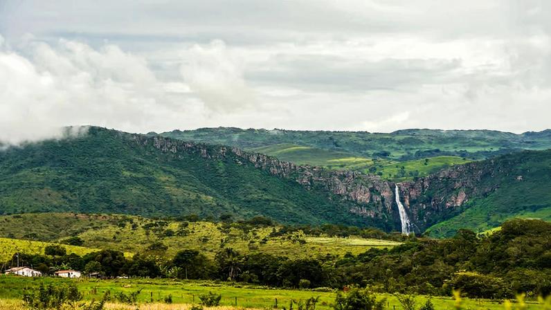 Paisagem da Serra da Canastra, entorno de Medeiros MG
