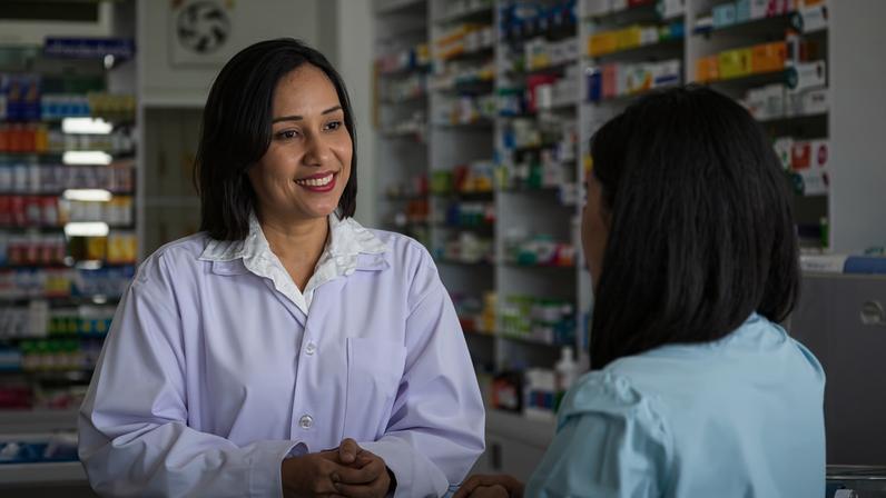 Atendimento farmacêutico em unidade de saúde