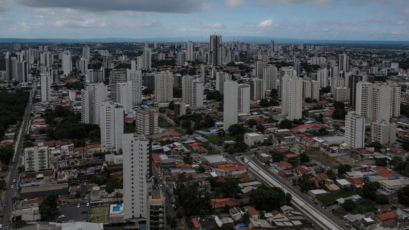 Cuiabá MT, sede do campus onde ocorrerá a seleção. Crédito: Wikipedia.