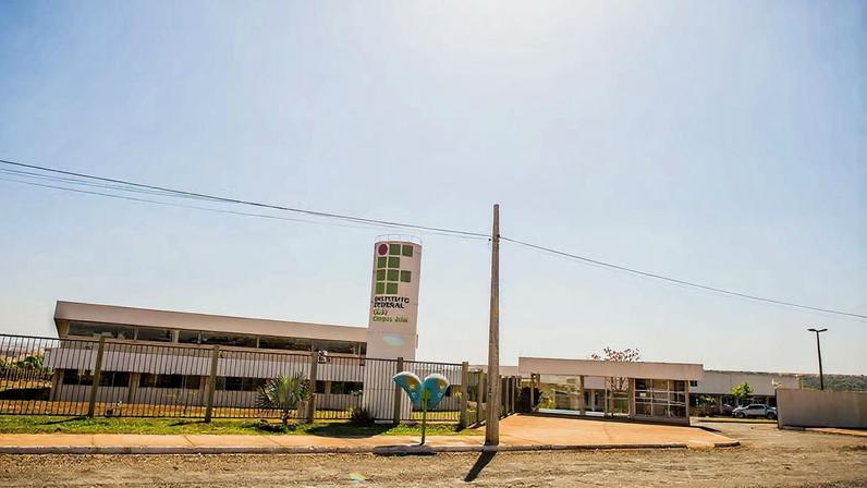 Fachada do Instituto Federal de Goiás – Campus Jataí. Crédito: Jataí.