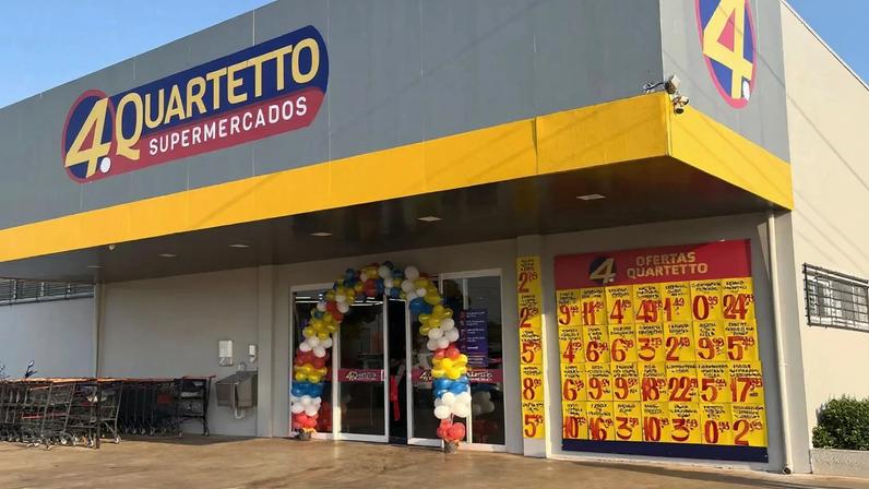 Quartetto Supermercados conecntra grande fatia do mercado em Tocantins