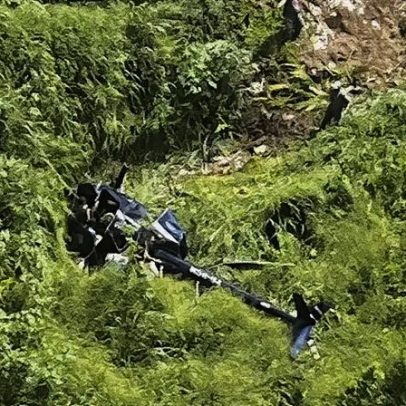 Vídeo registra queda de helicóptero com quatro ocupantes na Paraíba