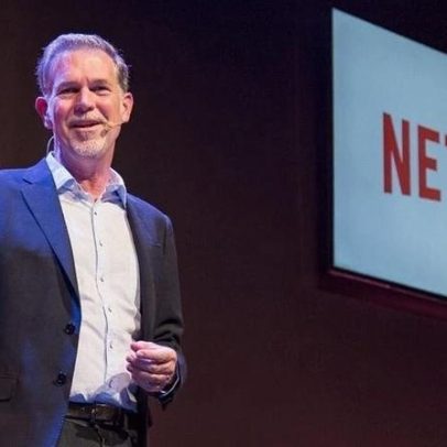 Ações da Netflix caem 9% com anúncio de saída do fundador