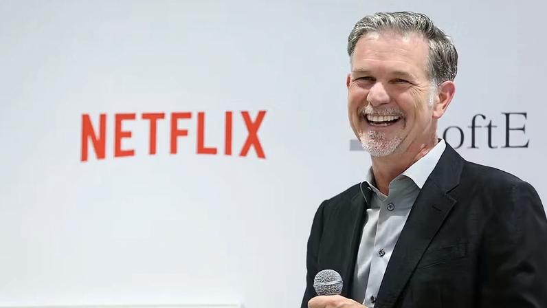 Reed Hastings, cofundador e presidente do conselho da Netflix, que está deixando o cargo — Foto: Ken Ishii/Getty Images
