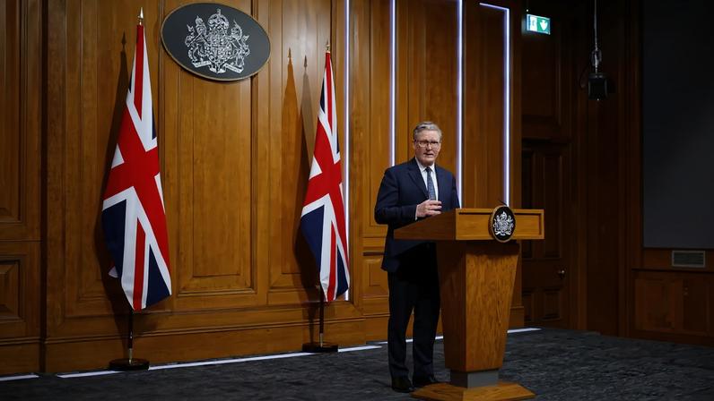 O premiê do Reino Unido, Keir Starmer. (Foto: TOLGA AKMEN/EFE/EPA/POOL)