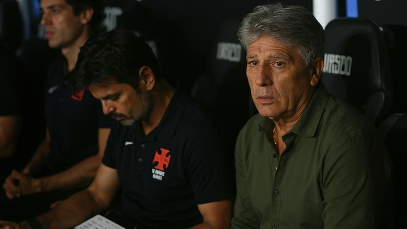 Renato Gaúcho em Vasco x Audax Italiano pela Sul-Americana (Foto: Mauro PIMENTEL / AFP)