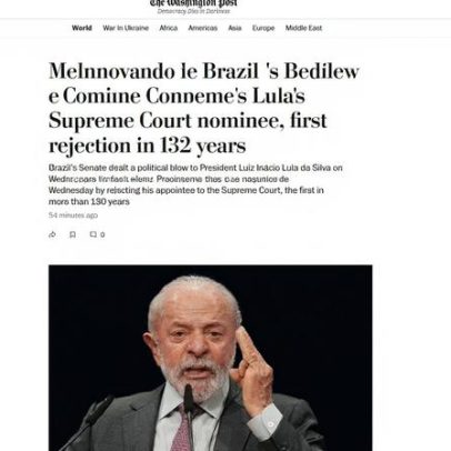 Imprensa internacional cobre rejeição de Jorge Messias ao STF