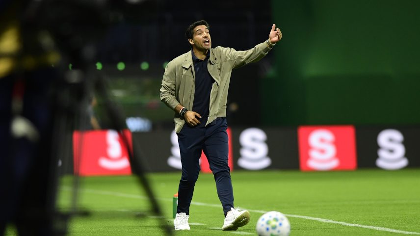 Abel Ferreira em Palmeiras x Jacuipense — Foto: Marcos Ribolli