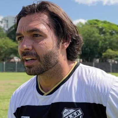 Ricardo Goulart, ex-Palmeiras e Santos, estreia no futebol amador