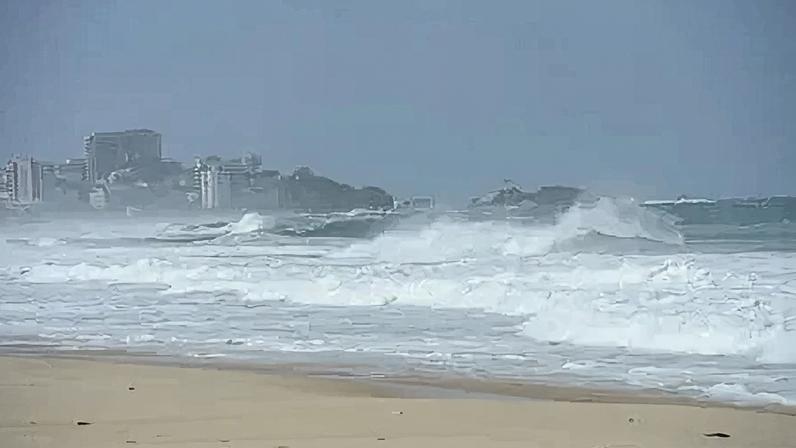 Ressaca no Rio de Janeiro. Imagem de arquivo