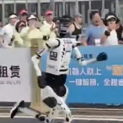 Robôs vencem humanos na meia maratona de Pequim