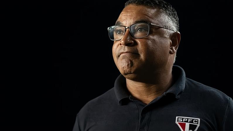 Roger Machado durante partida contra o Vasco