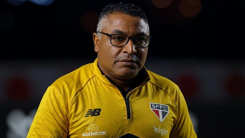 Roger Machado, técnico do São Paulo