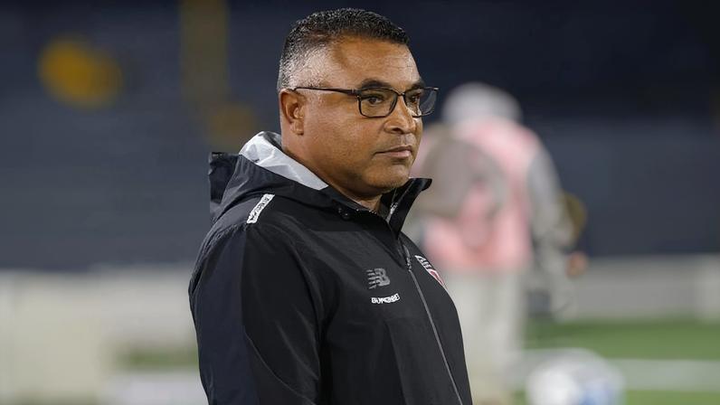 Roger Machado, técnico do São Paulo, na partida contra o Millonarios, pela Copa Sul-Americana