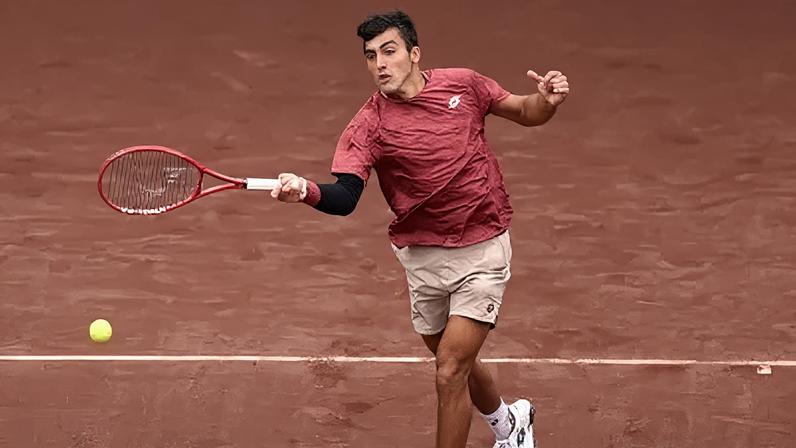 Román Burruchaga perdeu a final do ATP de Houston