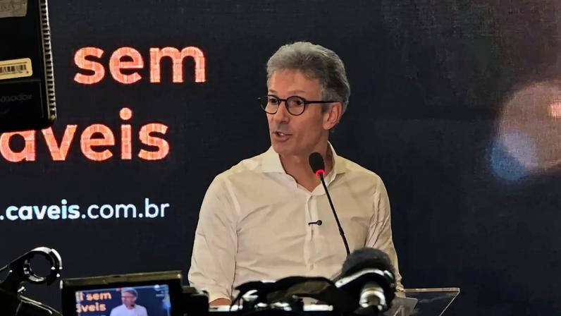 Romeu Zema lança novo plano de governo para combater "os intocáveis". Foto: Caio César / InfoMoney