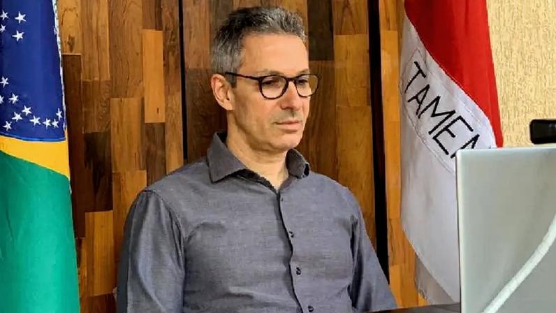 O ex-governador de Minas Gerais e pré-candidato à Presidência da República, Romeu Zema (Novo)