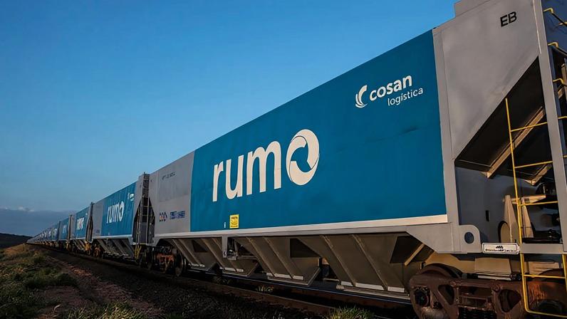 Ações da Rumo acumulam alta de 12,5% no ano, levando valor de mercado a R$ 30,8 bilhões