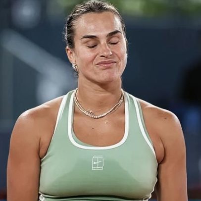 Sabalenka é eliminada em Madri pela jogadora Baptiste