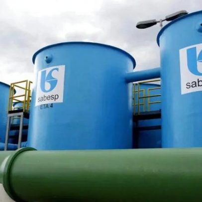 Sabesp reduz perda de água em 15,1 bilhões de litros